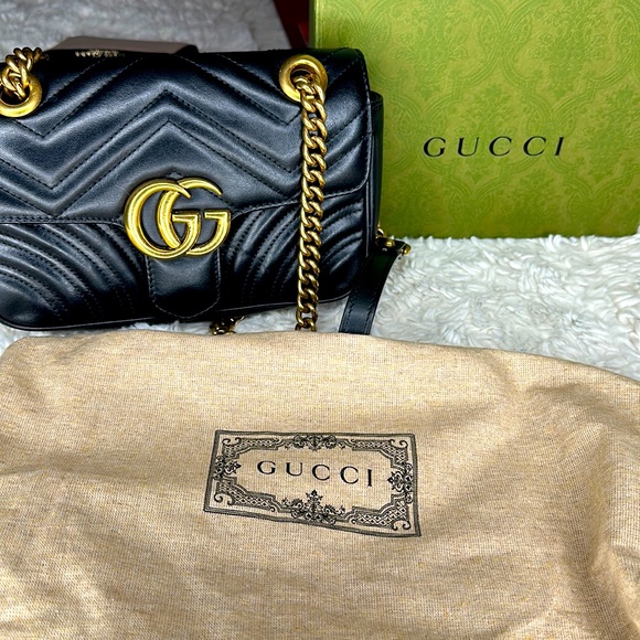 GG MARMONT SMALL SHOULDER BAG - Picture 3 of 9